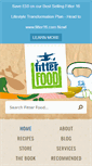 Mobile Screenshot of fitterfood.com